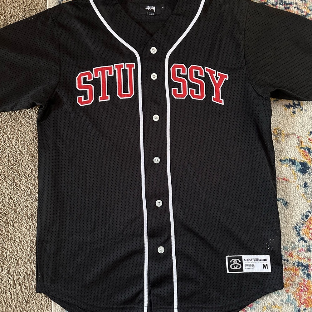 Stussy men’s baseball jersey